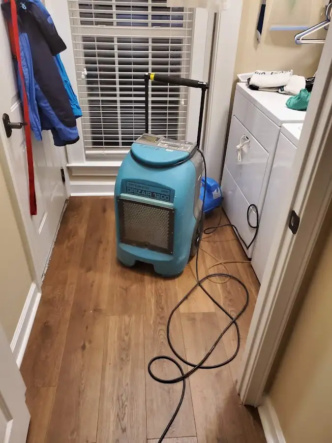 Commercial dehumidifier deployed for Flood Damage Cleanup in Catskill